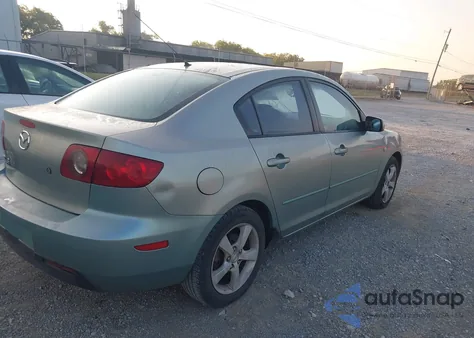 2004 Mazda Mazda3 I из США, поврежденный, VIN JM1BK12F541177427